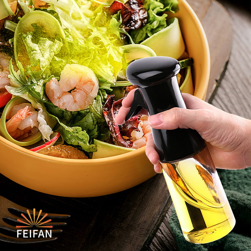 Sticlă de pulverizare cu combustibil atomizant în formă de evantai JM